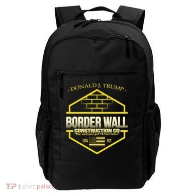 Donald Trump Border Wall Construction Co Backpack