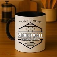 Donald Trump Border Wall Construction Co Coffee Mug thumb 4