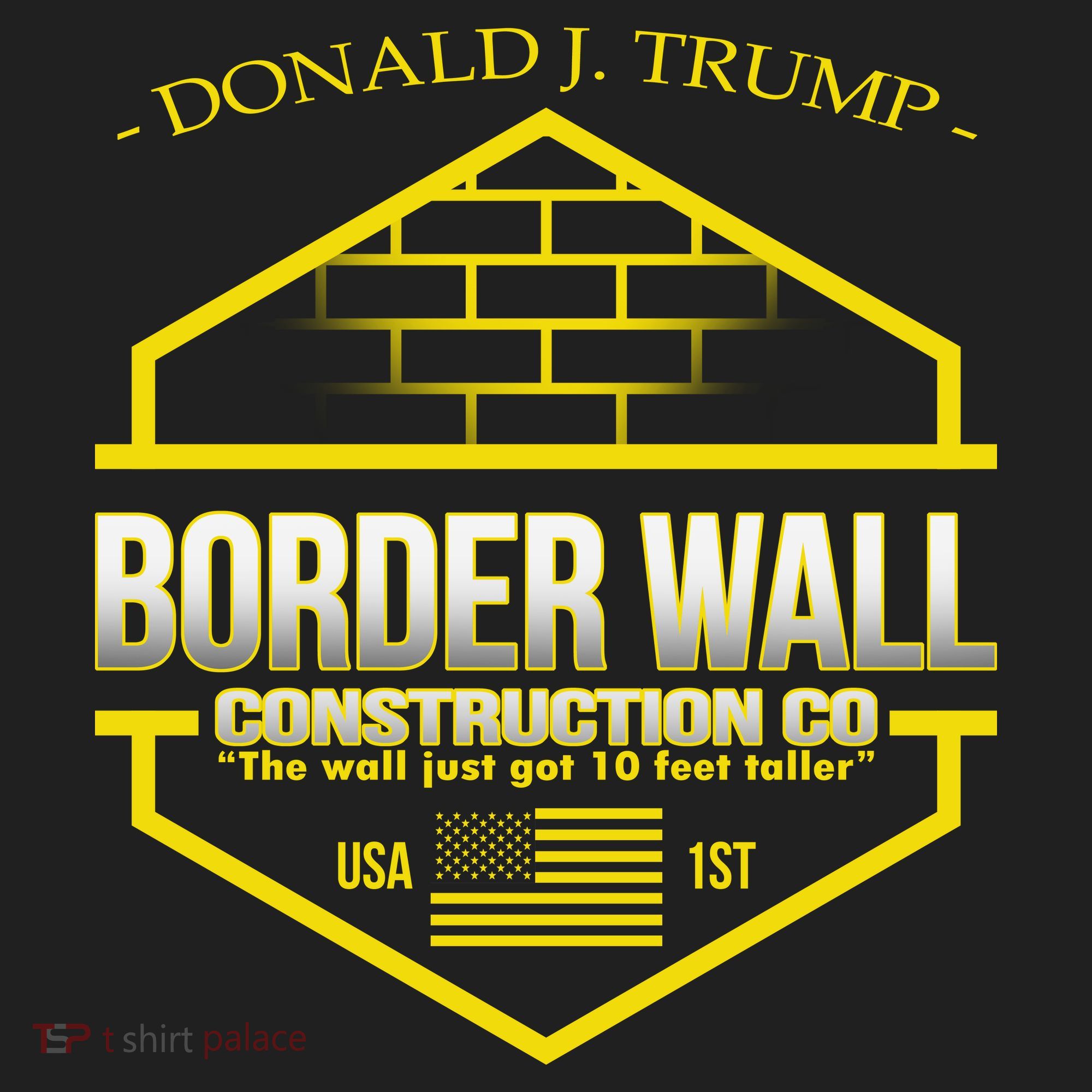 Donald Trump Border Wall Construction Co Hat