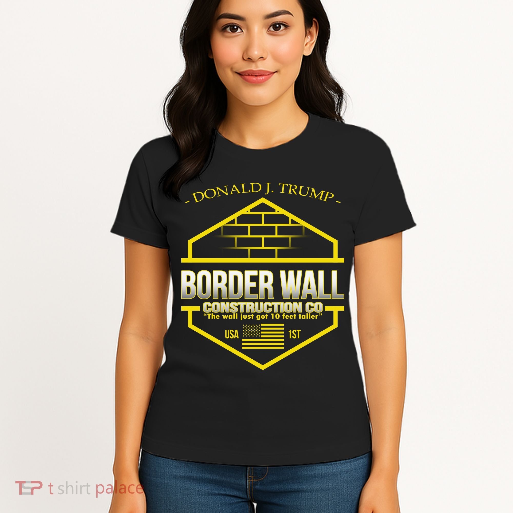 Donald Trump Border Wall Construction Co Women's T-Shirt
