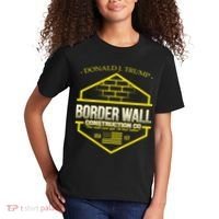 Donald Trump Border Wall Construction Co Kids T-Shirt thumb 2