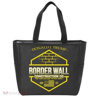 Donald Trump Border Wall Construction Co Tote Bag