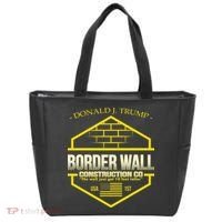 Donald Trump Border Wall Construction Co Tote Bag thumb 0