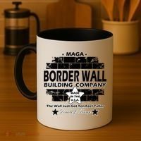 Donald Trump Border Wall Construction Company Coffee Mug thumb 4