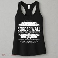Donald Trump Border Wall Construction Company Women's Tank Top thumb 3