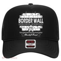 Donald Trump Border Wall Construction Company Hat thumb 0