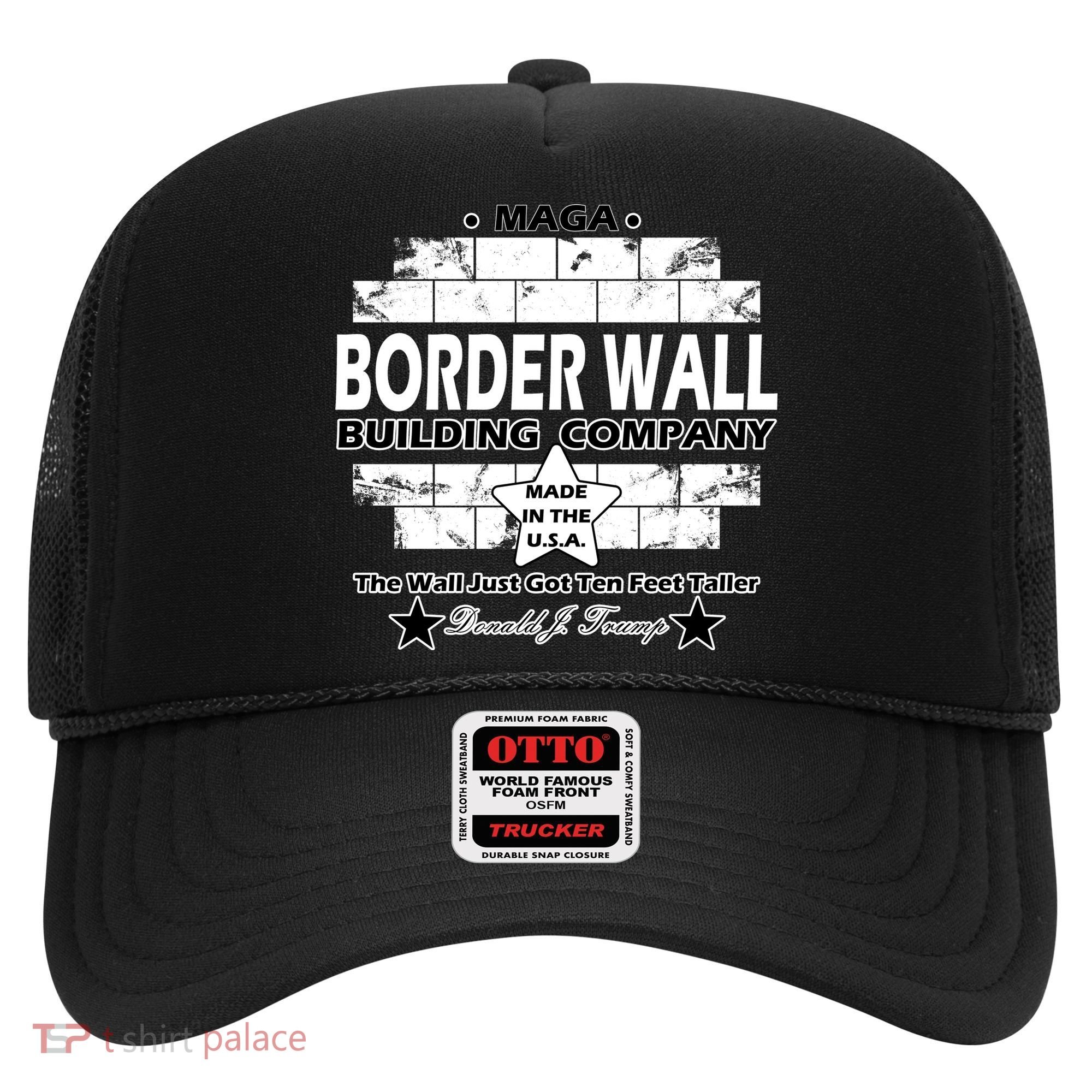 Donald Trump Border Wall Construction Company Hat