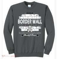 Donald Trump Border Wall Construction Company Sweatshirt thumb 0
