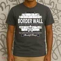 Donald Trump Border Wall Construction Company T-Shirt thumb 3