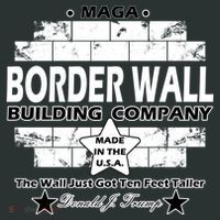 Donald Trump Border Wall Construction Company Kids Hoodie thumb 5