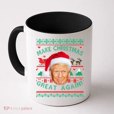 Donald Trump Christmas Coffee Mug
