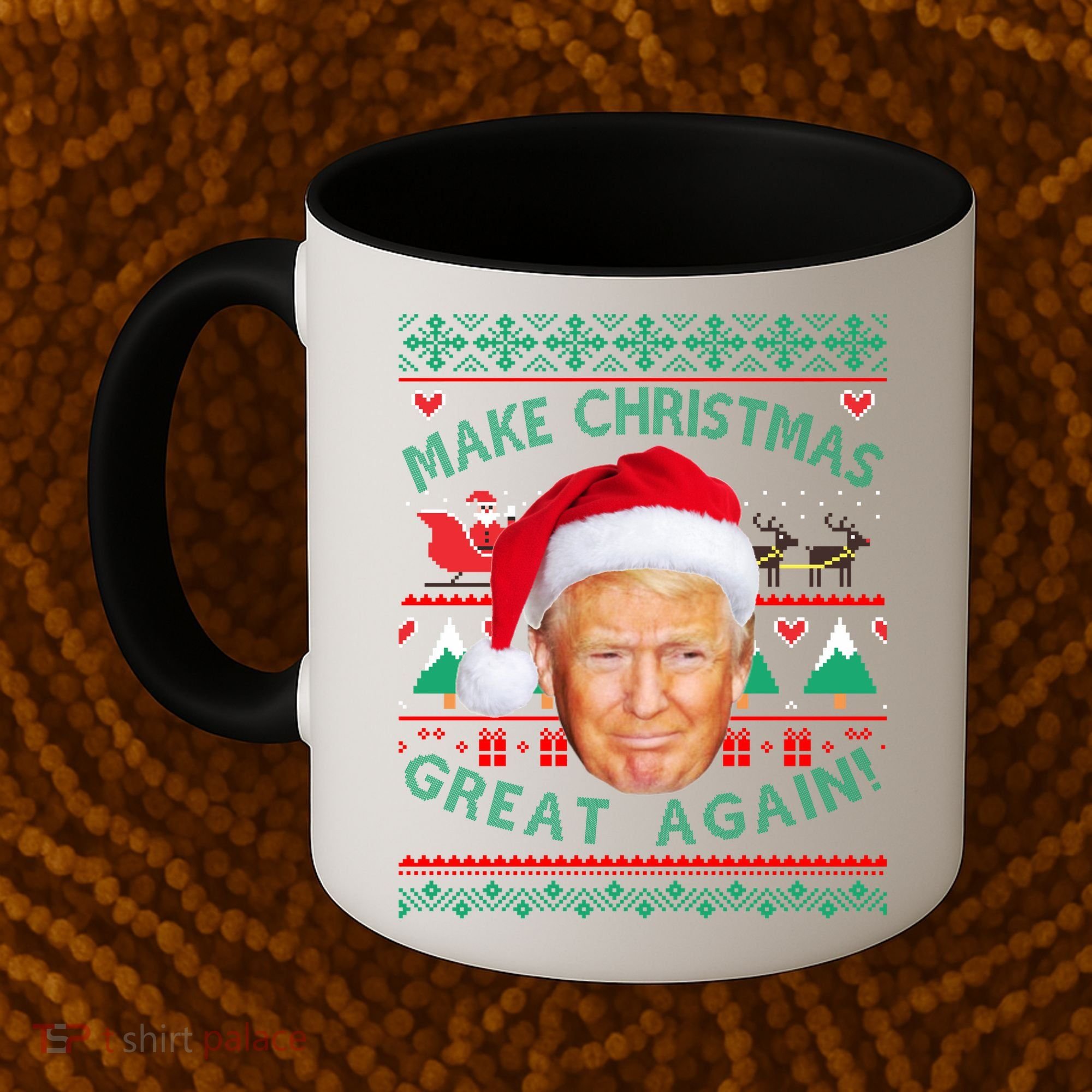 Donald Trump Christmas Coffee Mug