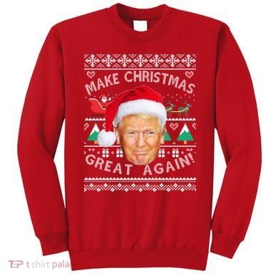 Donald Trump Christmas Sweatshirt