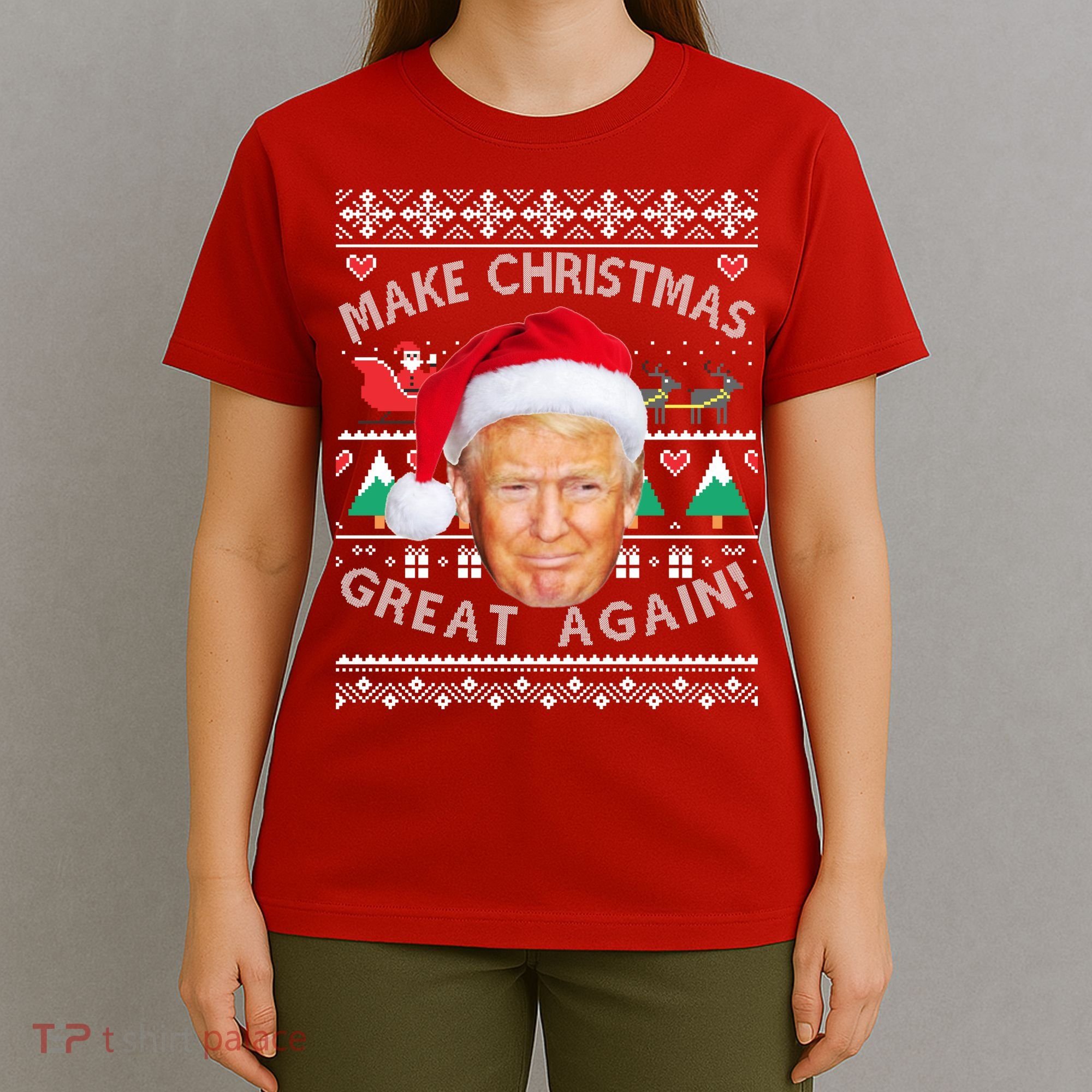 Donald Trump Christmas T-Shirt