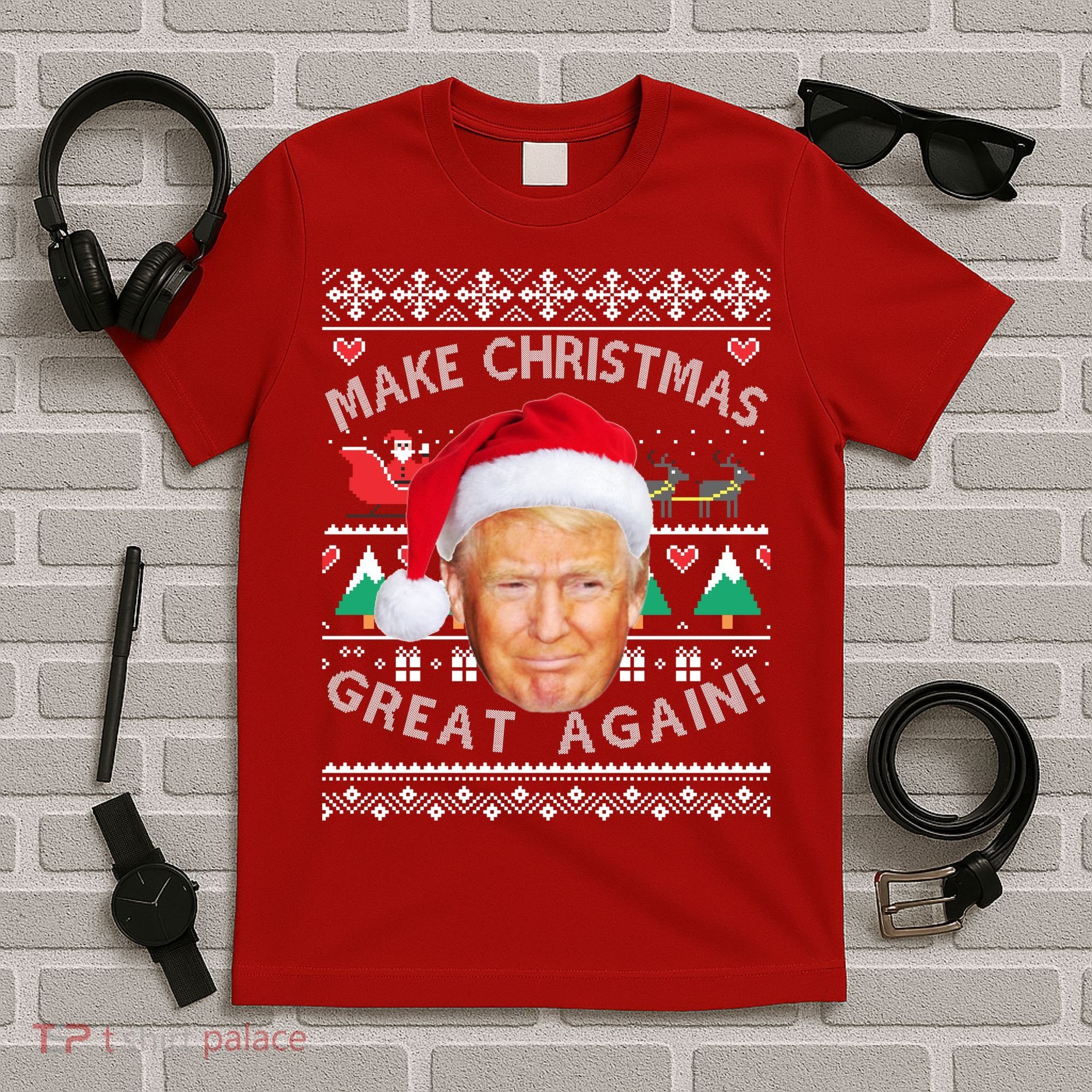 Donald Trump Christmas T-Shirt