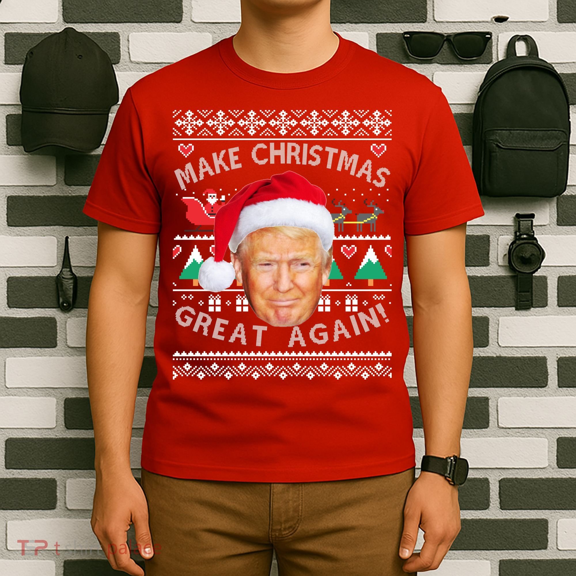 Donald Trump Christmas T-Shirt