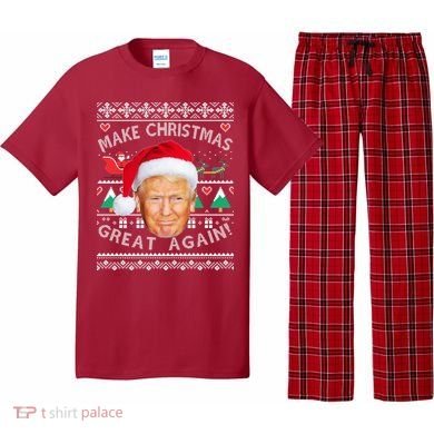 Donald Trump Christmas Pajama Set