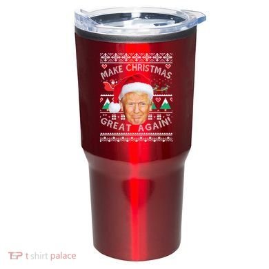 Donald Trump Christmas Tumbler