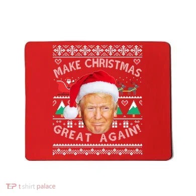 Donald Trump Christmas Mousepad