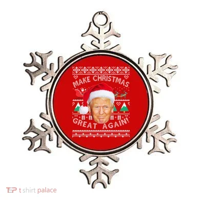 Donald Trump Christmas Ornament