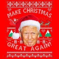 Donald Trump Christmas Tank Top thumb 6
