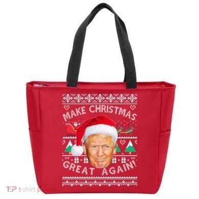 Donald Trump Christmas Tote Bag