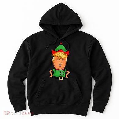 Donald Trump Christmas Elf Hoodie