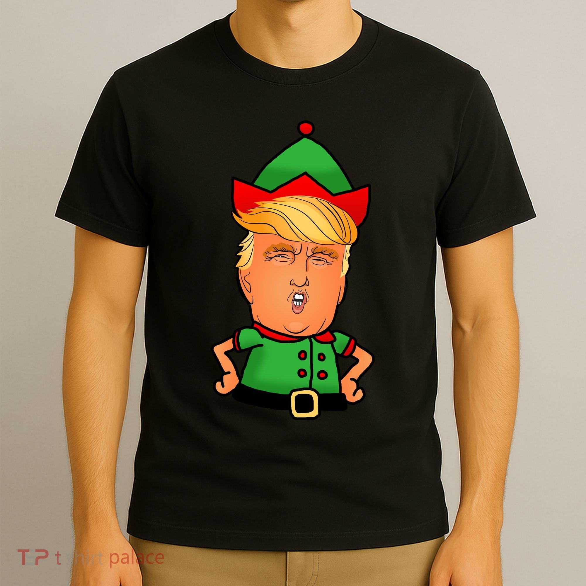 Donald Trump Christmas Elf T-Shirt