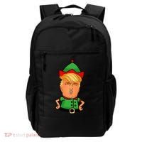Donald Trump Christmas Elf Backpack thumb 0