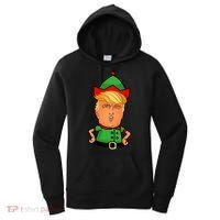 Donald Trump Christmas Elf Women's Hoodie thumb 0
