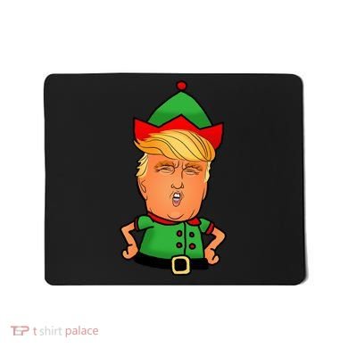 Donald Trump Christmas Elf Mousepad