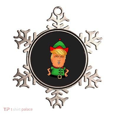 Donald Trump Christmas Elf Ornament