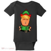 Donald Trump Christmas Elf Baby Bodysuit thumb 0