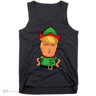 Donald Trump Christmas Elf Tank Top