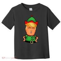 Donald Trump Christmas Elf Toddler T-Shirt thumb 0