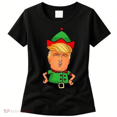Donald Trump Christmas Elf Women's T-Shirt
