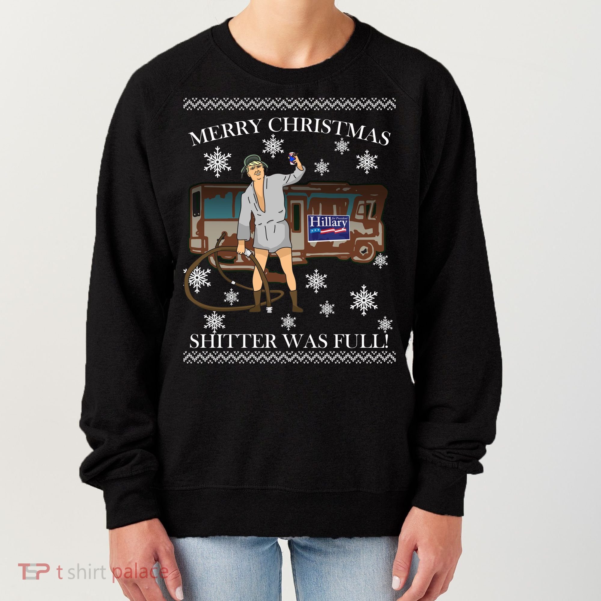 Donald Trump Cousin Eddie Shitter Was Full Women's Sweatshirt