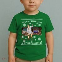Donald Trump Cousin Eddie Shitter Was Full Toddler T-Shirt thumb 2