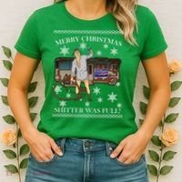 Donald Trump Cousin Eddie Shitter Was Full Women's T-Shirt thumb 2