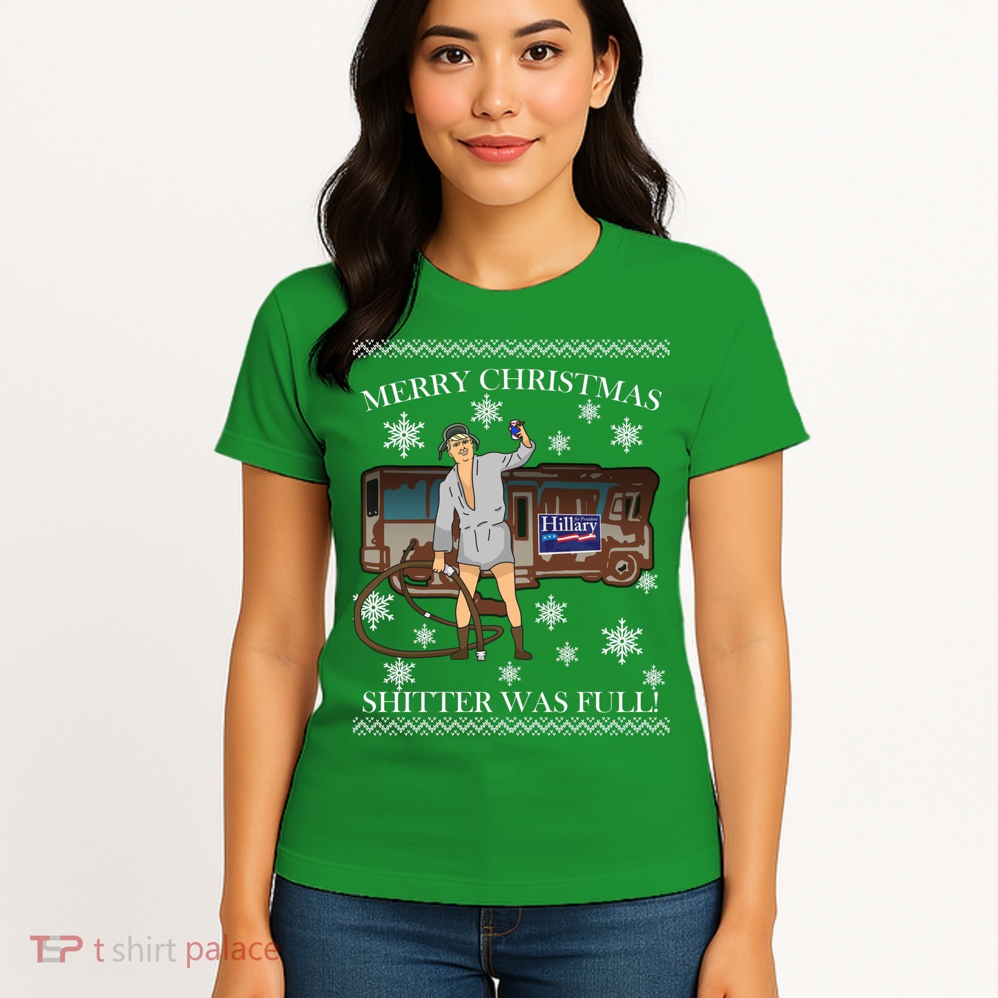 Donald Trump Cousin Eddie Shitter Was Full Women's T-Shirt