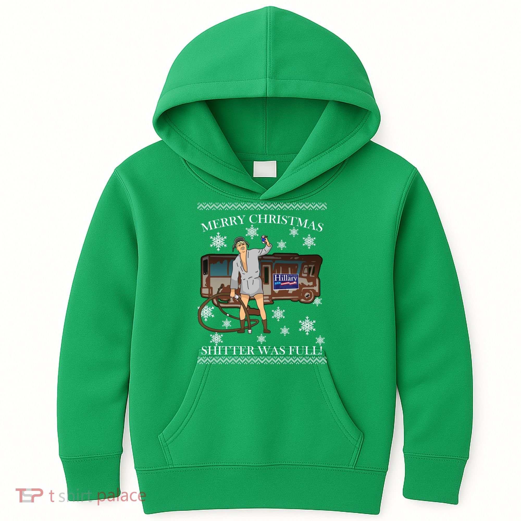 Donald Trump Cousin Eddie Shitter Was Full Kids Hoodie