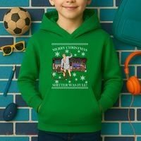 Donald Trump Cousin Eddie Shitter Was Full Kids Hoodie thumb 2
