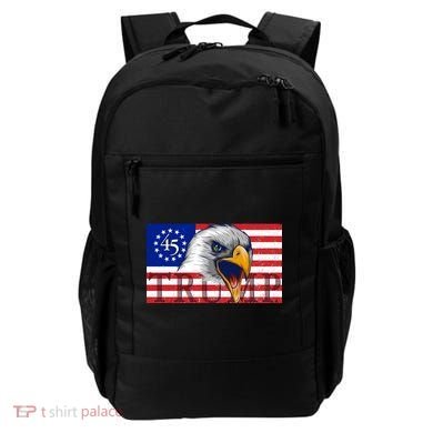 Donald Trump Eagle Betsy Ross Flag Backpack