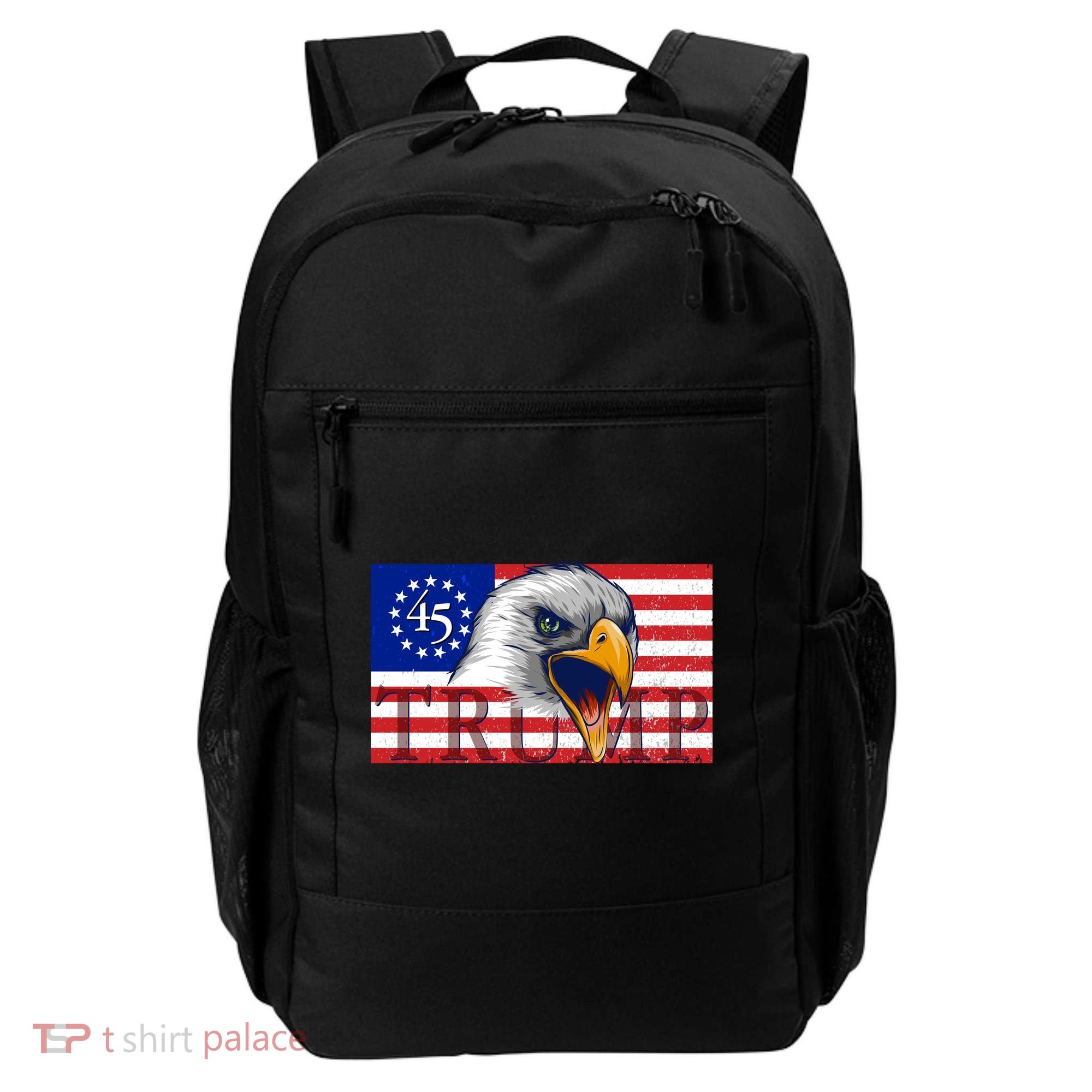 Donald Trump Eagle Betsy Ross Flag Backpack