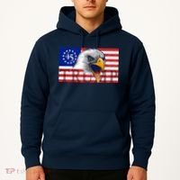 Donald Trump Eagle Betsy Ross Flag Hoodie thumb 2