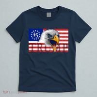 Donald Trump Eagle Betsy Ross Flag T-Shirt thumb 5