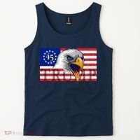Donald Trump Eagle Betsy Ross Flag Tank Top thumb 2
