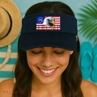 Donald Trump Eagle Betsy Ross Flag Visor thumb 2