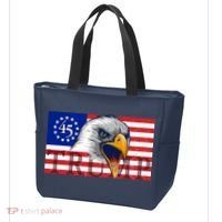 Donald Trump Eagle Betsy Ross Flag Tote Bag thumb 3