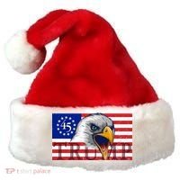 Donald Trump Eagle Betsy Ross Flag Santa Hat thumb 0